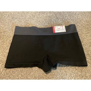 Saint Eve Black boy short panties Sz LG